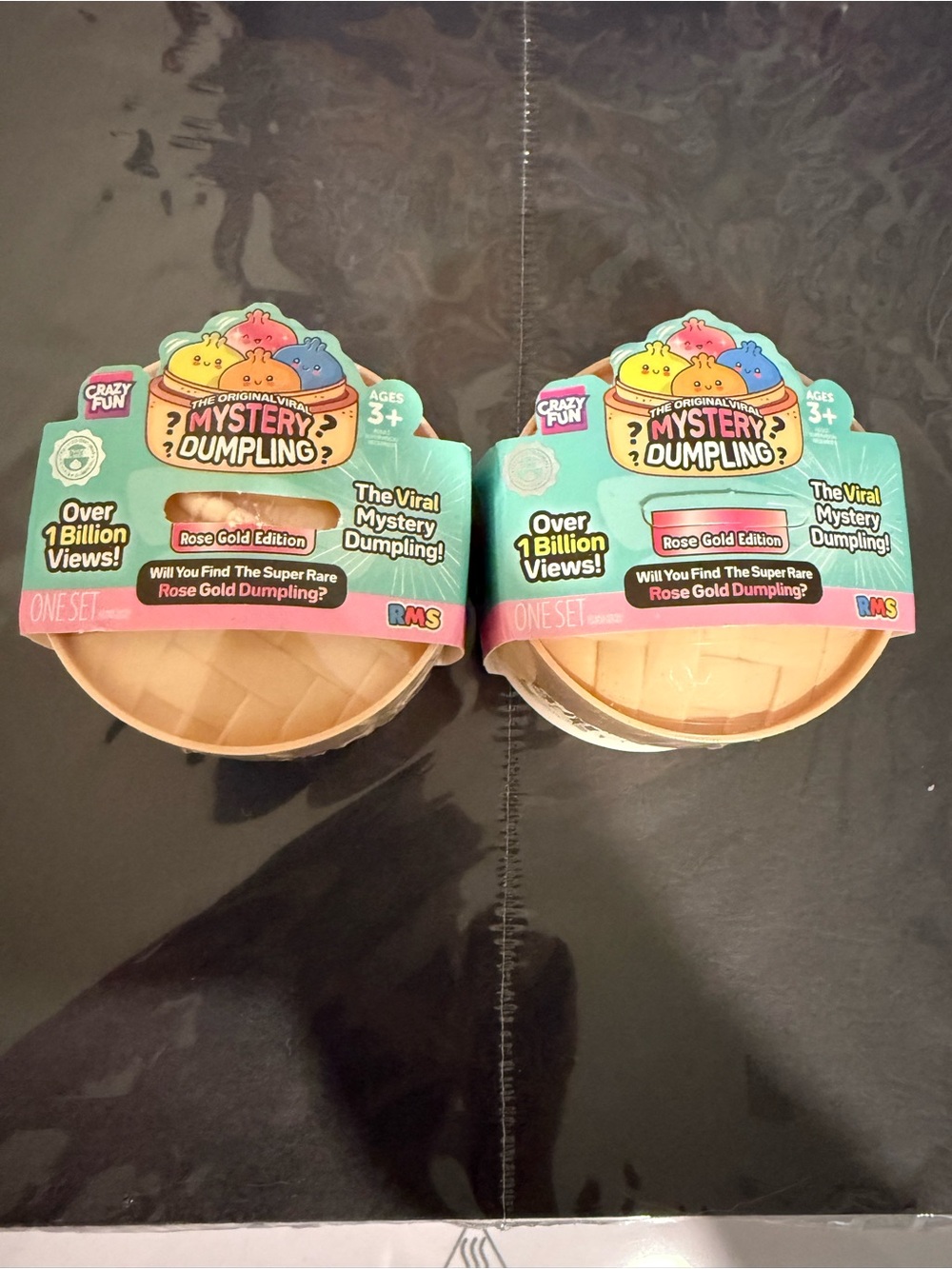 Mystery Dumpling mini - Lot of 2 Rose Gold Edition Plush Toy - Official
